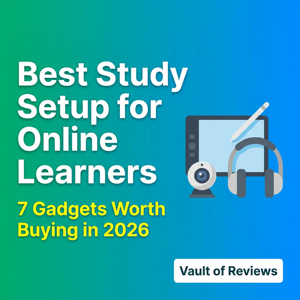 Best Study Setup for Online Learners 7 Gadgets Worth Buying in 2026